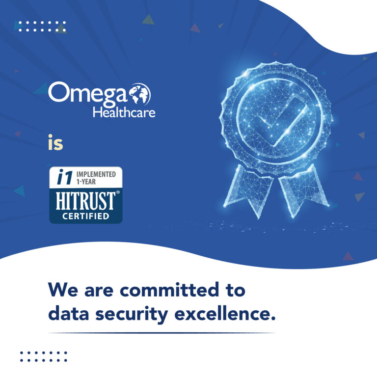 Omega Healthcare Achieves HITRUST Implemented, 1year Certification to