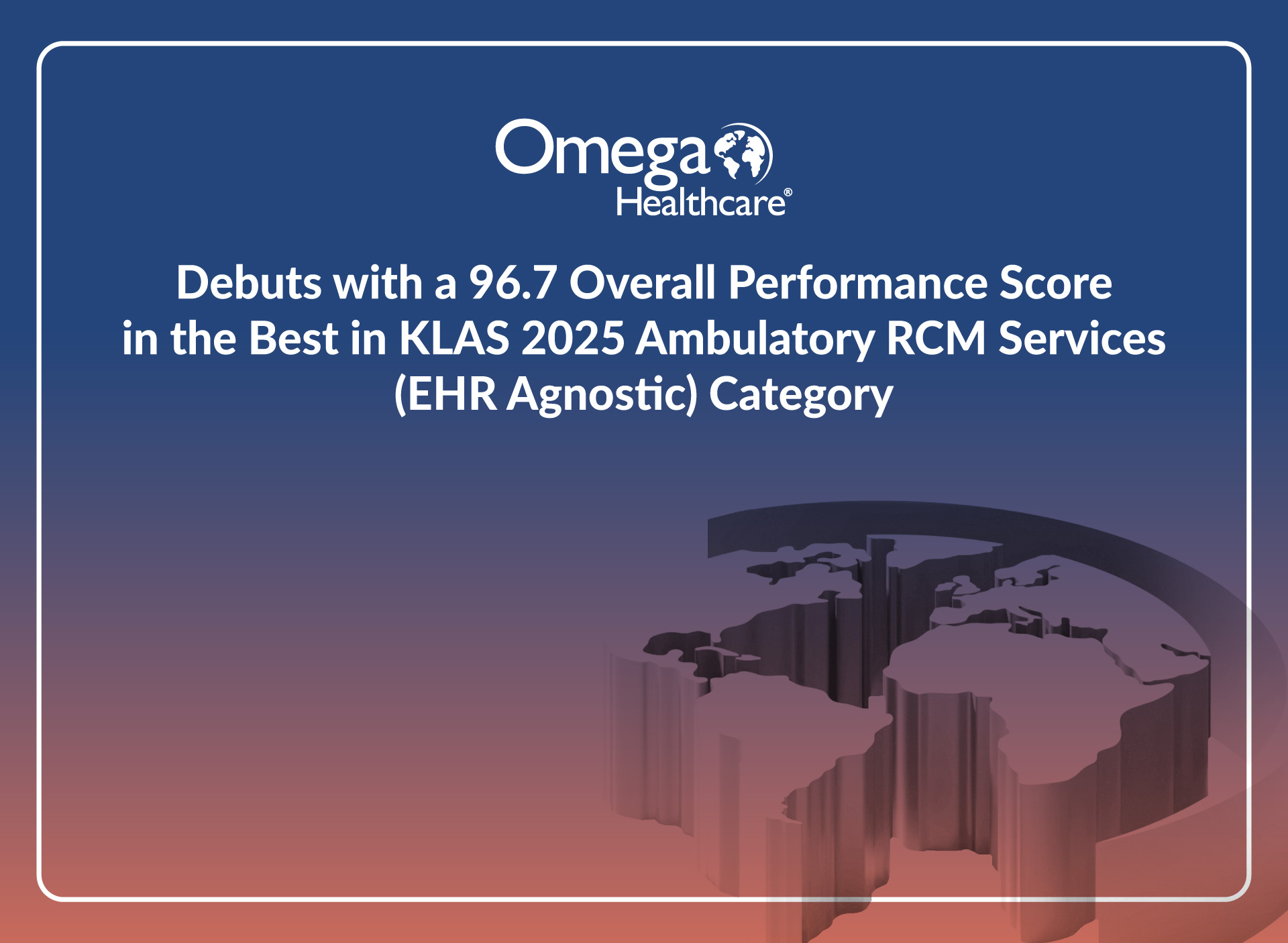 the Best in KLAS 2025 Ambulatory RCM Services